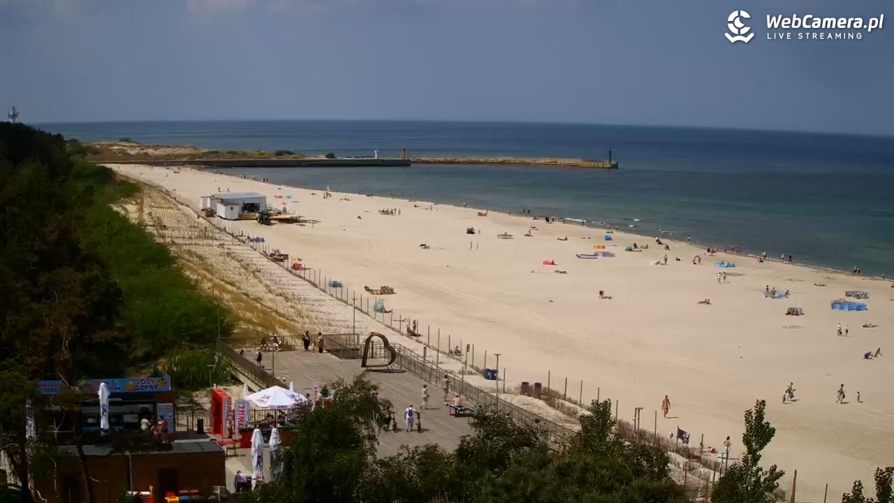 Łeba - widok na plażę - 03 czerwiec 2026, 12:21