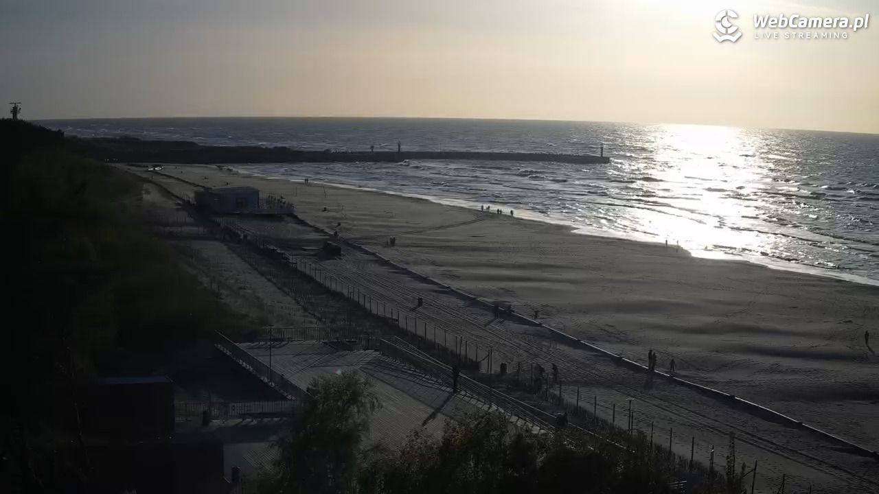Łeba - widok na plażę - 14 maj 2025, 19:35