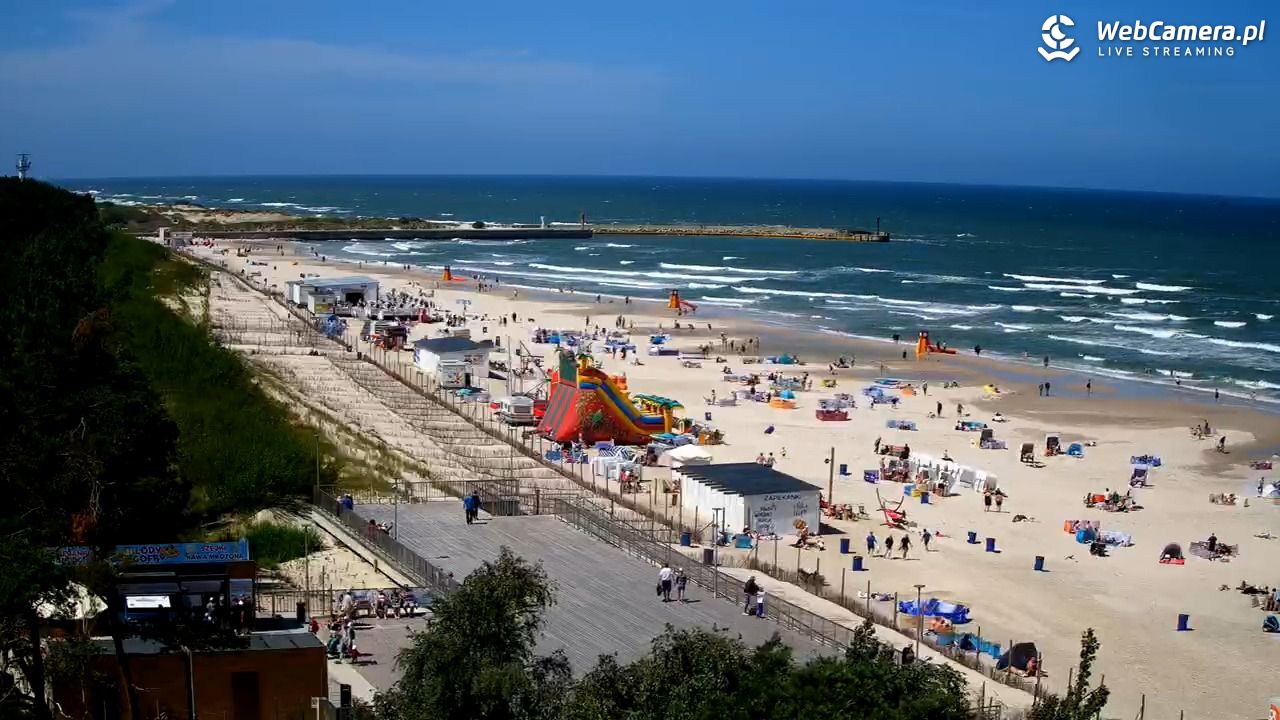 Łeba - widok na plażę - 30 czerwiec 2025, 12:13