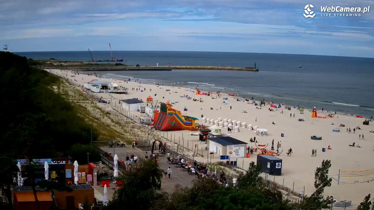 Łeba - widok na plażę - 30 sierpień 2026, 11:56