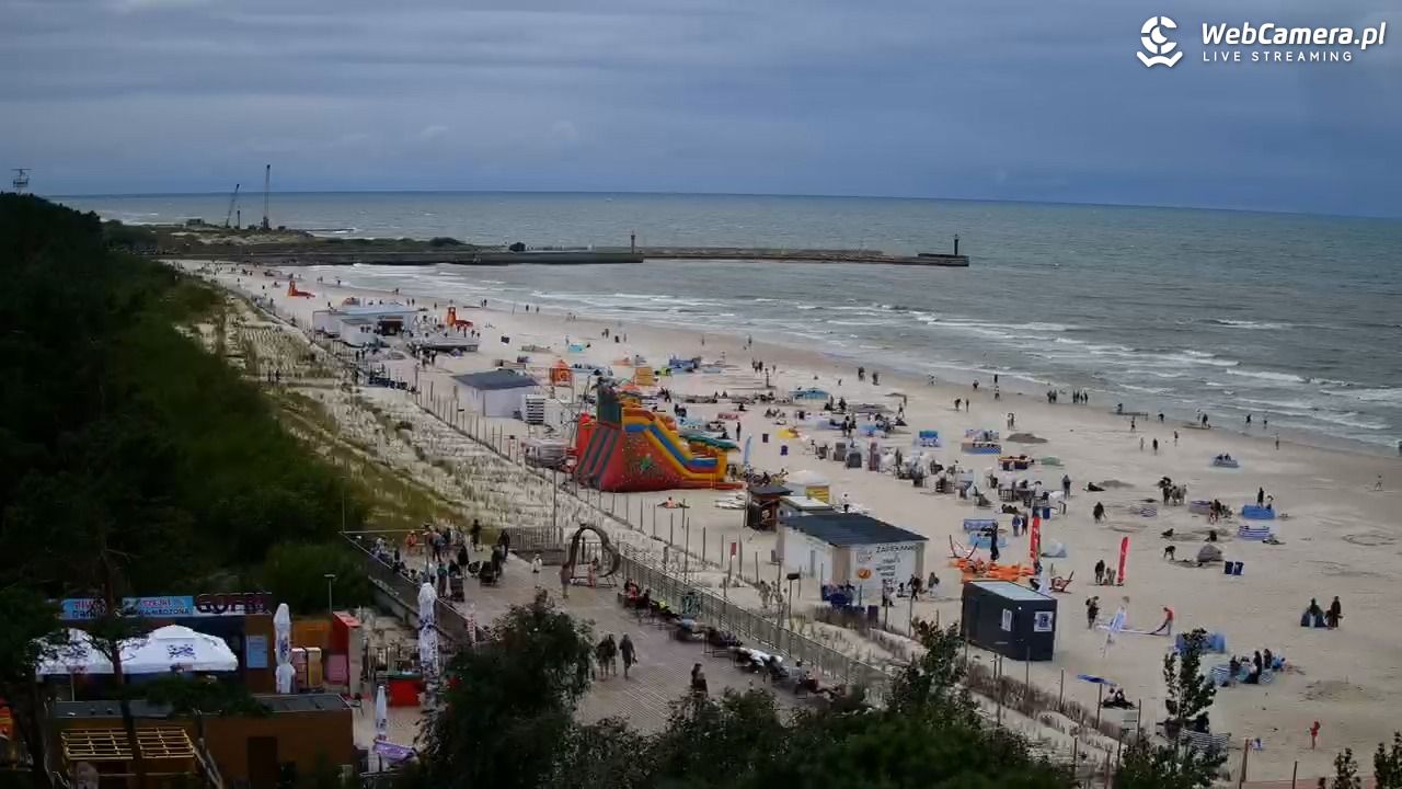 Łeba - widok na plażę - 22 lipiec 2026, 15:33