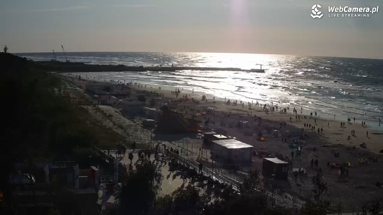 Łeba - widok na plażę - 21 lipiec 2026, 19:08