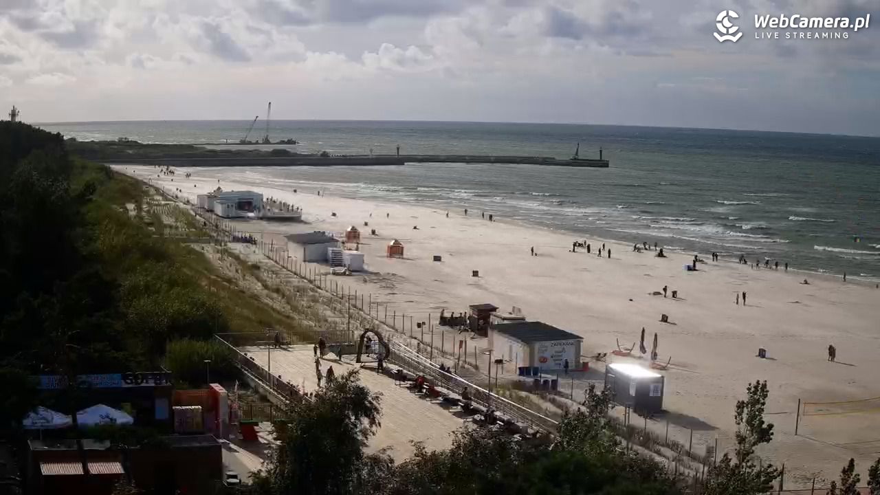Łeba - widok na plażę - 02 wresień 2026, 16:52