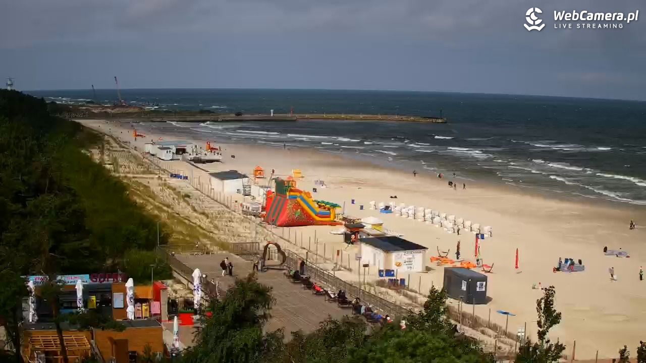 Łeba - widok na plażę - 22 lipiec 2026, 10:18