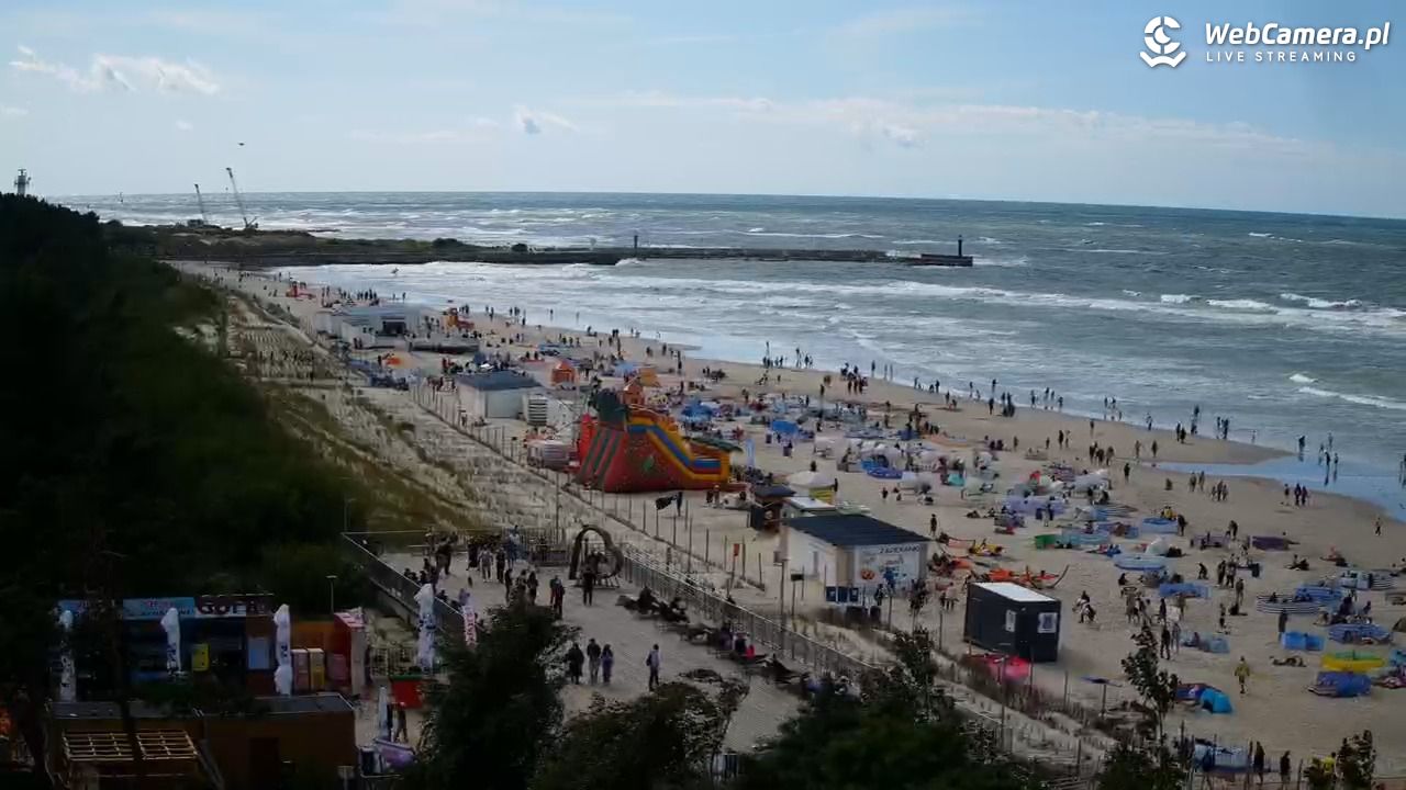 Łeba - widok na plażę - 21 lipiec 2026, 15:51