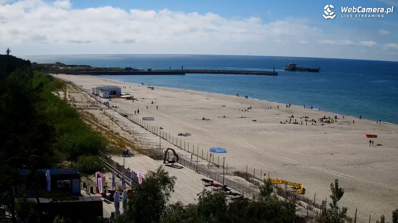 Łeba - widok na plażę - 01 czerwiec 2026, 16:09