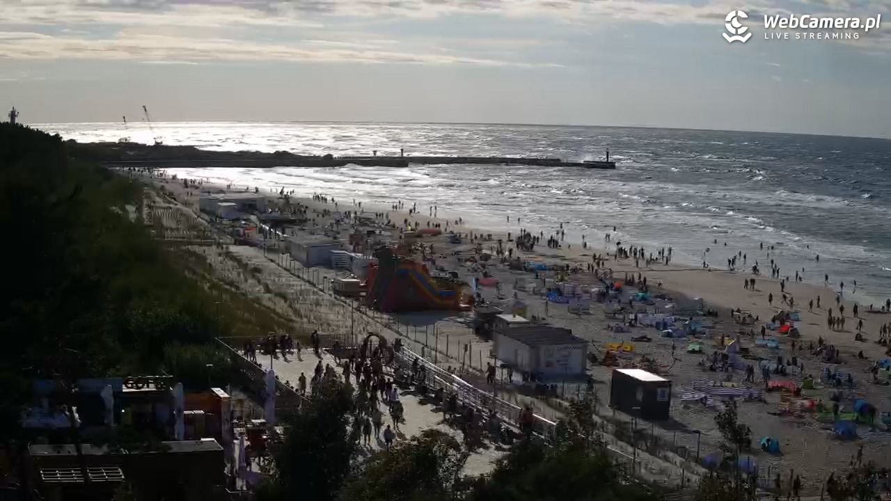 Łeba - widok na plażę - 21 lipiec 2026, 17:53