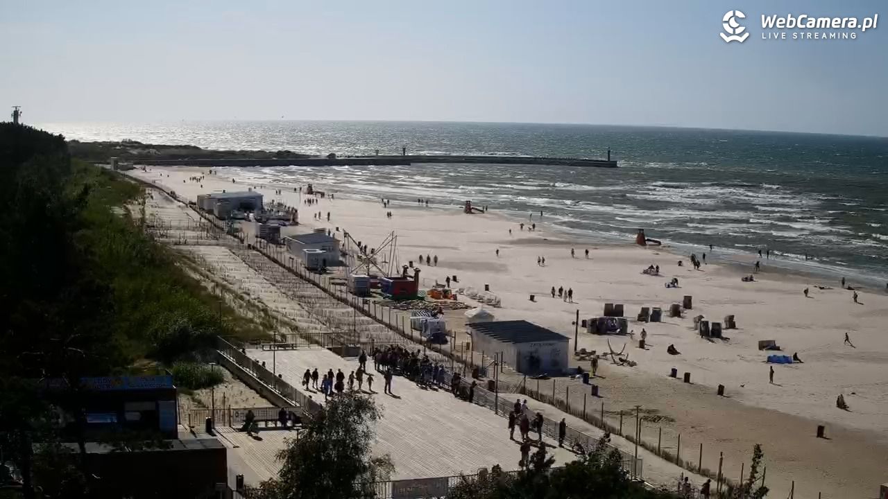 Łeba - widok na plażę - 29 czerwiec 2025, 16:45