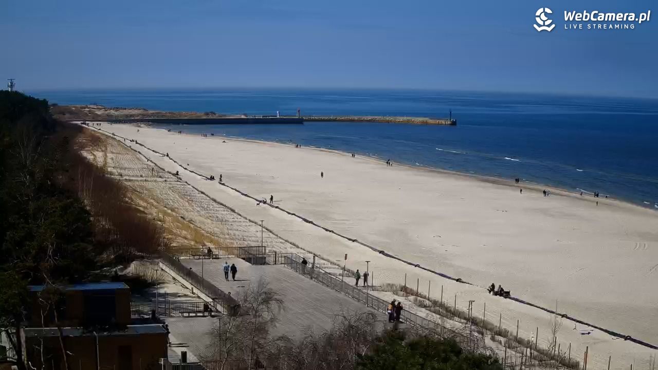 Łeba - widok na plażę - 18 kwiecień 2026, 12:31