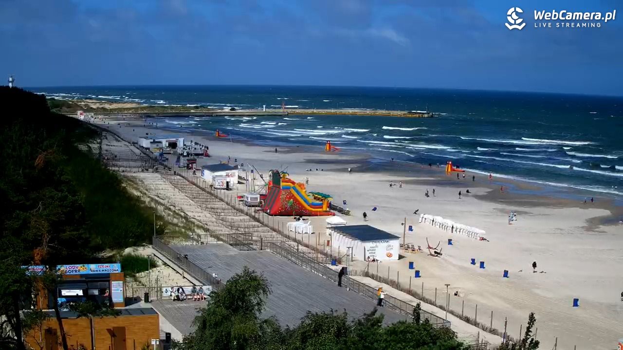 Łeba - widok na plażę - 30 czerwiec 2025, 10:26