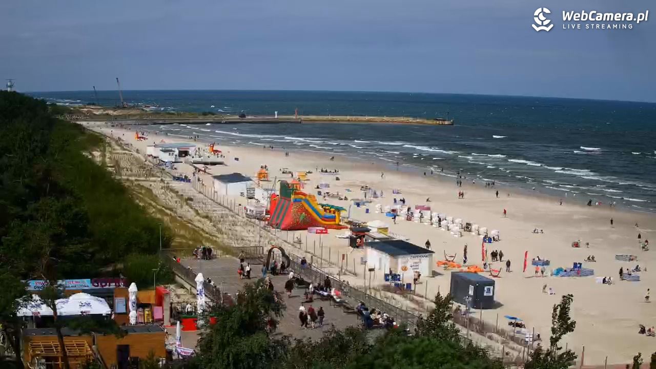 Łeba - widok na plażę - 22 lipiec 2026, 10:56