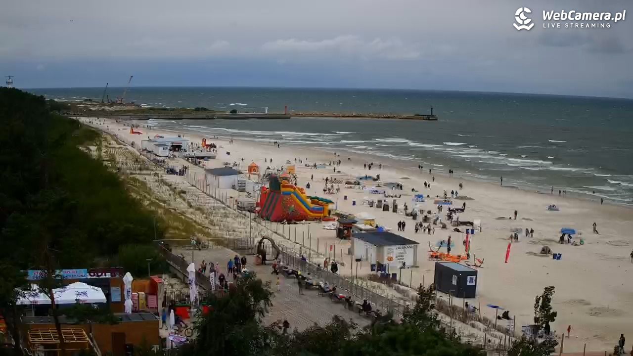 Łeba - widok na plażę - 22 lipiec 2026, 15:59