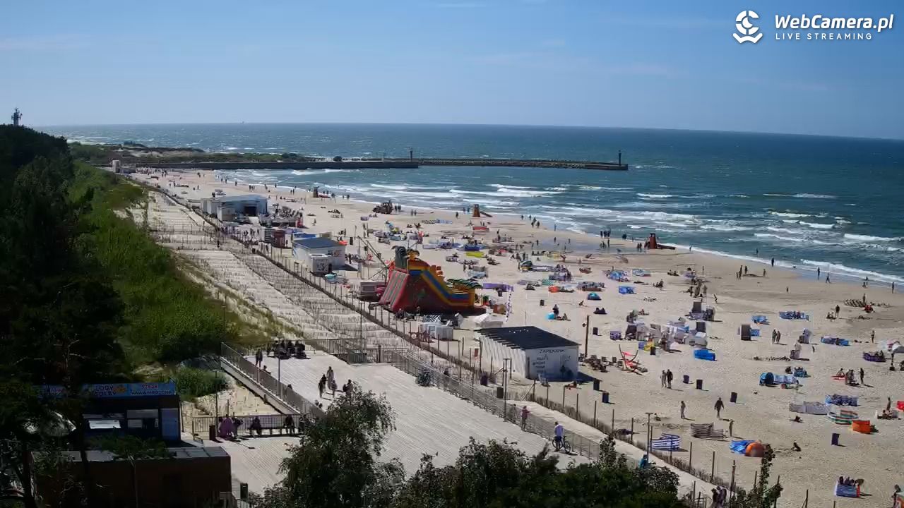Łeba - widok na plażę - 30 czerwiec 2025, 15:36