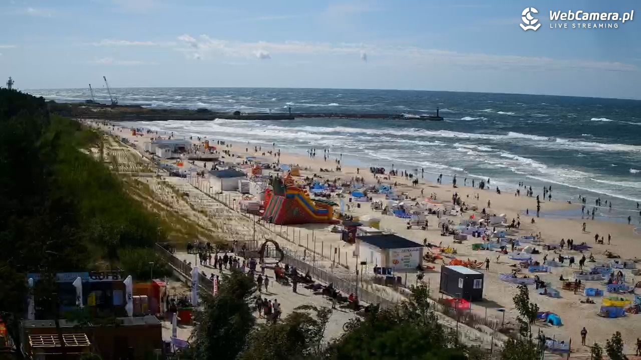 Łeba - widok na plażę - 21 lipiec 2026, 16:00