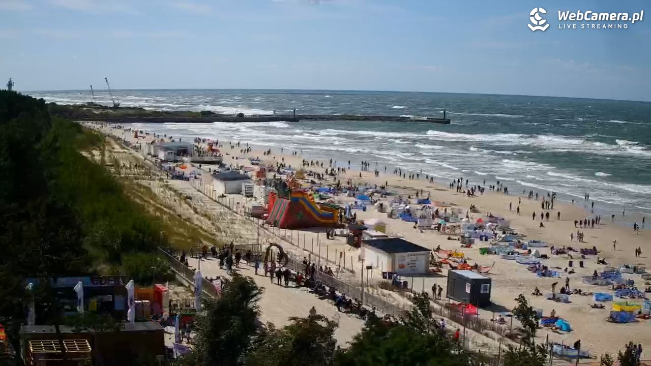 Łeba - widok na plażę - 21 lipiec 2026, 15:34