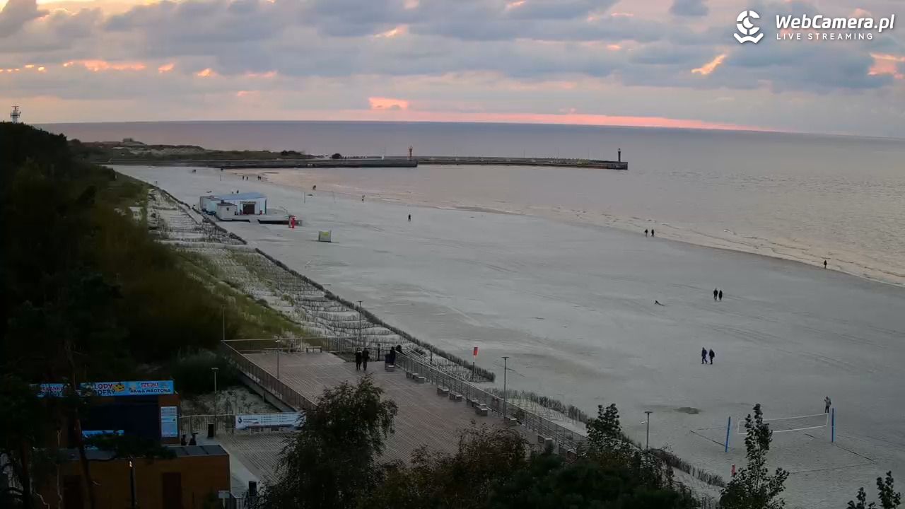 Łeba - widok na plażę - 01 październik 2025, 18:18