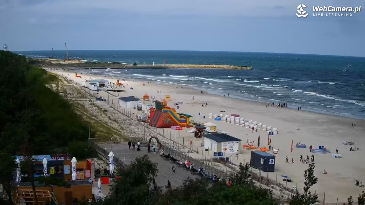 Łeba - widok na plażę - 22 lipiec 2026, 10:38
