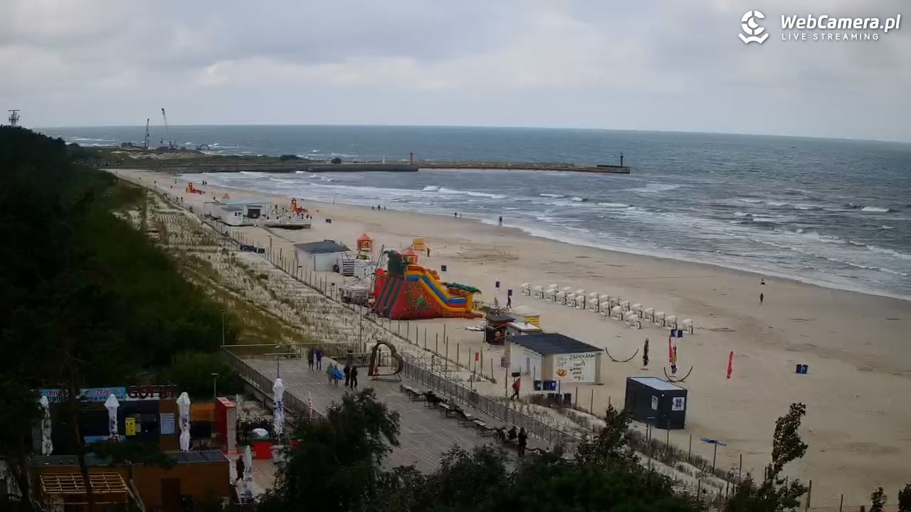 Łeba - widok na plażę - 22 lipiec 2026, 09:31