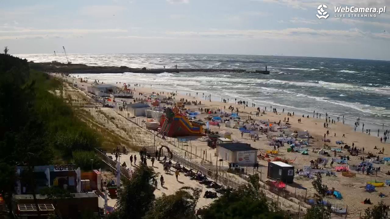 Łeba - widok na plażę - 21 lipiec 2026, 16:57
