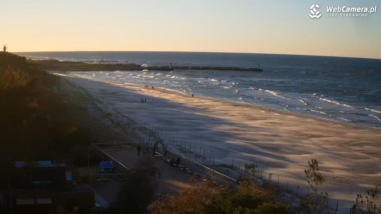 Łeba - widok na plażę - 19 październik 2026, 16:02