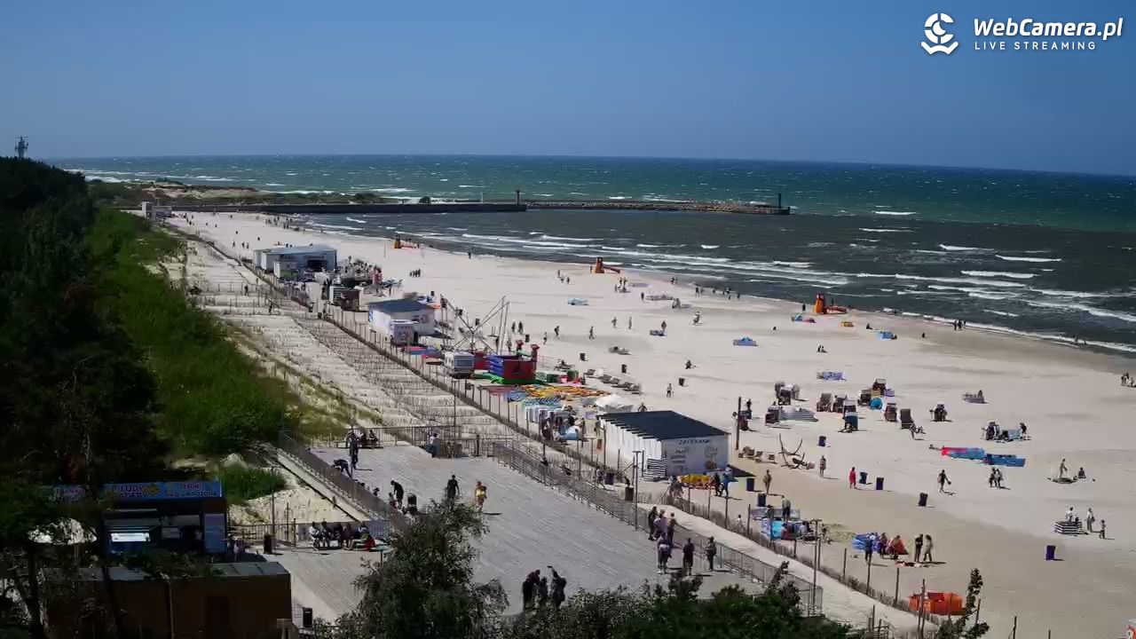 Łeba - widok na plażę - 29 czerwiec 2025, 13:52