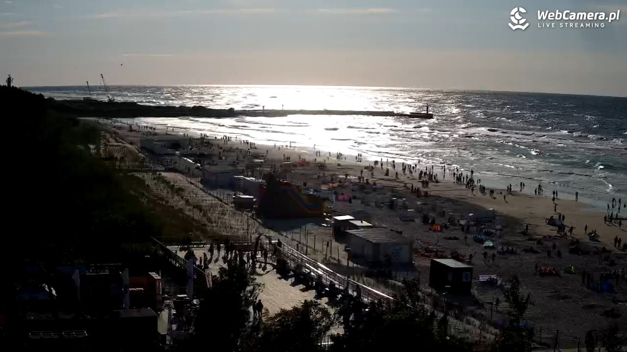 Łeba - widok na plażę - 21 lipiec 2026, 18:46