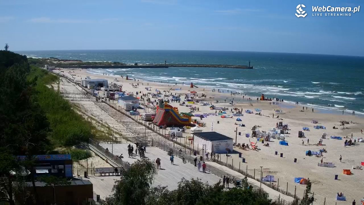 Łeba - widok na plażę - 30 czerwiec 2025, 15:07