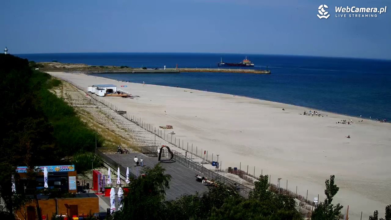Łeba - widok na plażę - 03 czerwiec 2026, 10:07