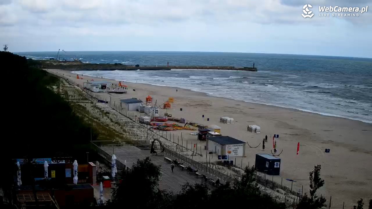 Łeba - widok na plażę - 22 lipiec 2026, 08:24