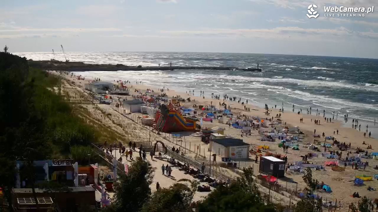 Łeba - widok na plażę - 21 lipiec 2026, 16:57