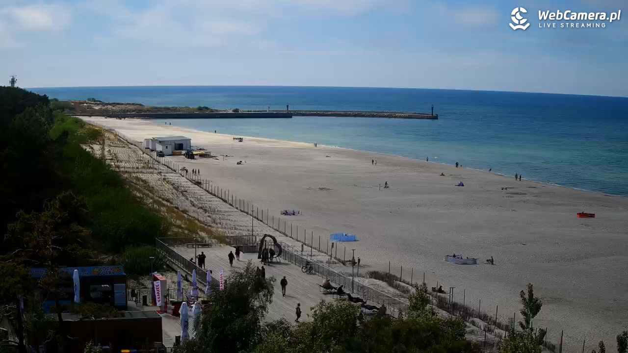 Łeba - widok na plażę - 01 czerwiec 2026, 15:12