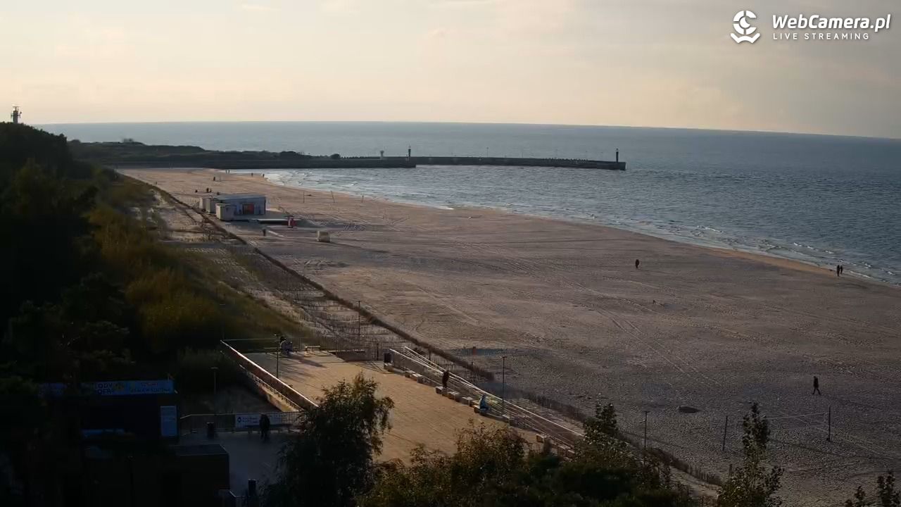 Łeba - widok na plażę - 01 październik 2025, 17:02