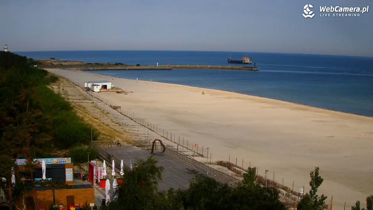 Łeba - widok na plażę - 03 czerwiec 2026, 07:31