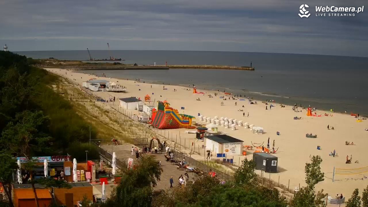 Łeba - widok na plażę - 30 sierpień 2026, 11:09