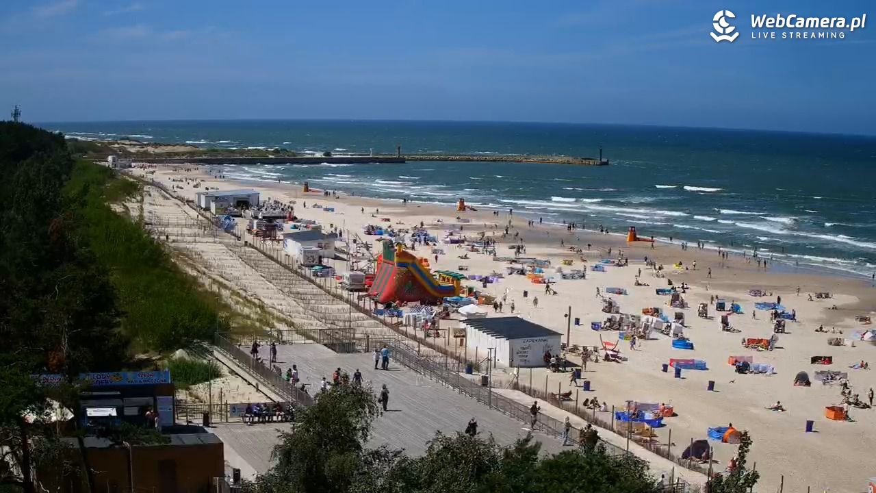 Łeba - widok na plażę - 30 czerwiec 2025, 13:18