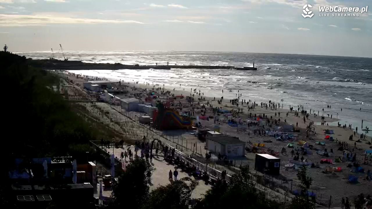 Łeba - widok na plażę - 21 lipiec 2026, 17:59