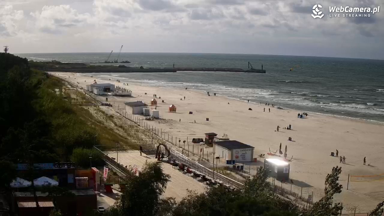 Łeba - widok na plażę - 02 wresień 2026, 16:44