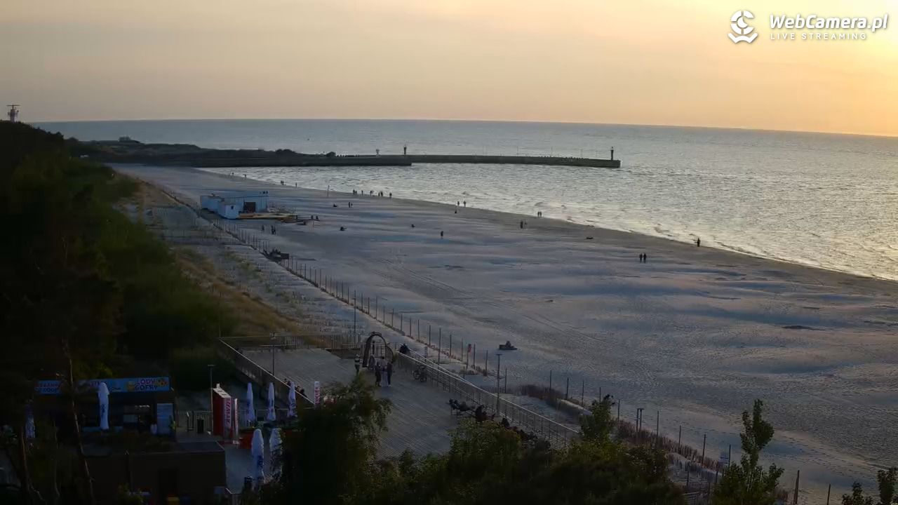 Łeba - widok na plażę - 02 czerwiec 2026, 20:30