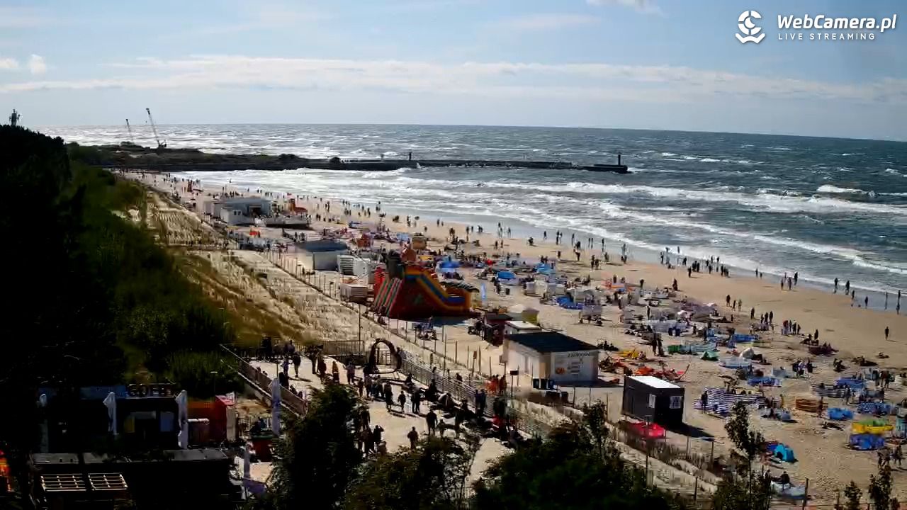 Łeba - widok na plażę - 21 lipiec 2026, 16:22