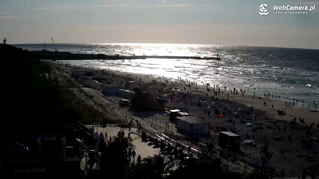 Łeba - widok na plażę - 21 lipiec 2026, 18:48