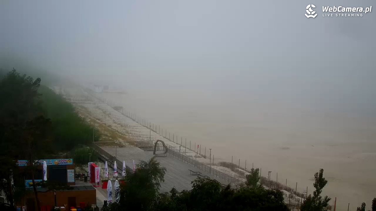 Łeba - widok na plażę - 02 czerwiec 2026, 04:58