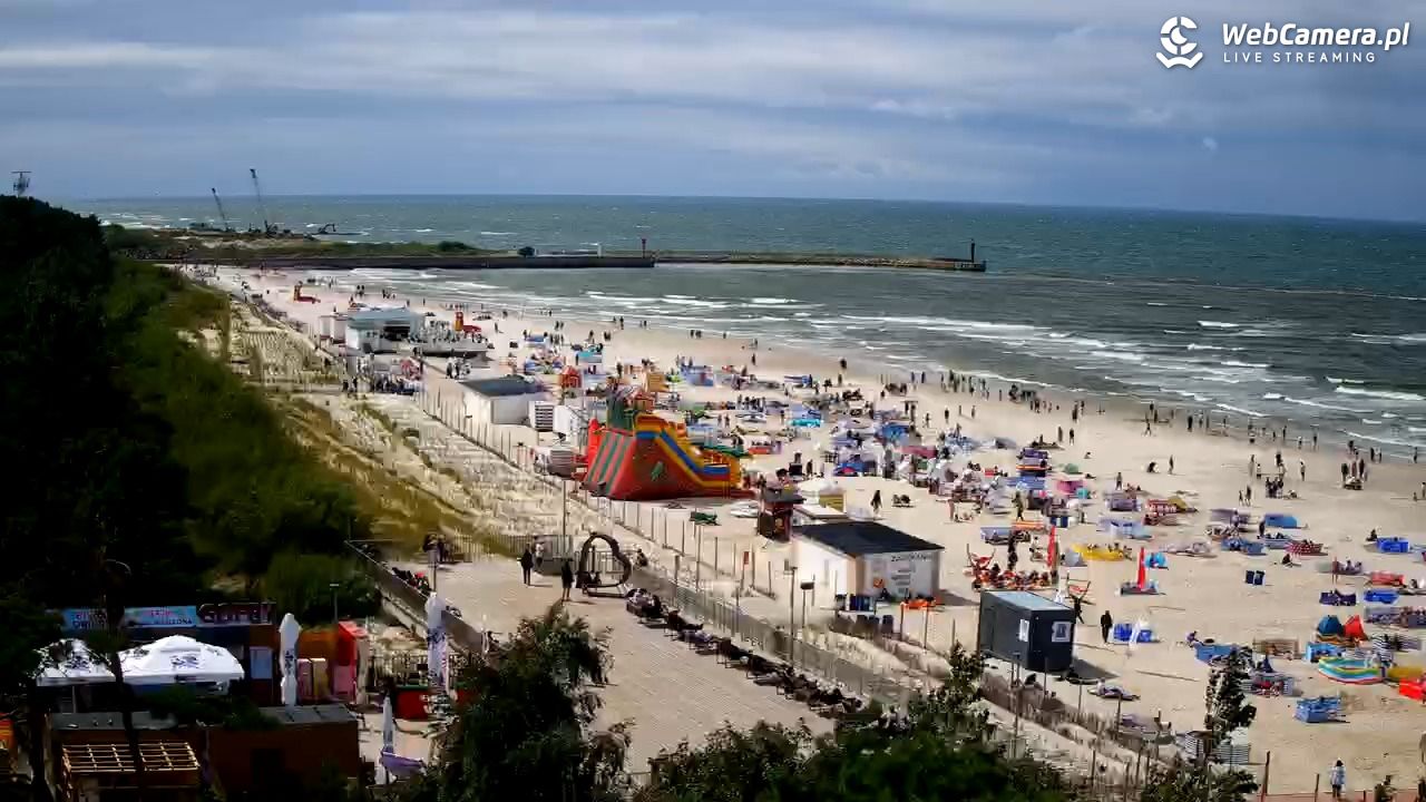 Łeba - widok na plażę - 22 lipiec 2026, 14:44