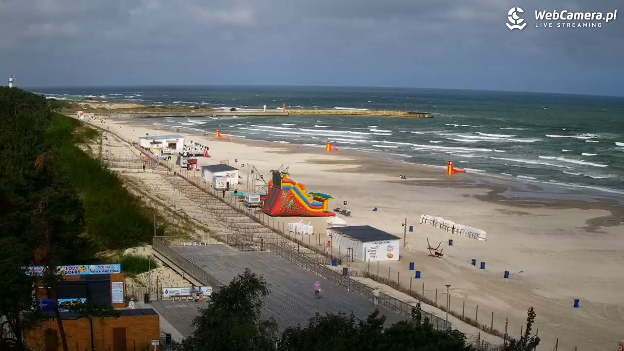Łeba - widok na plażę - 30 czerwiec 2025, 09:33