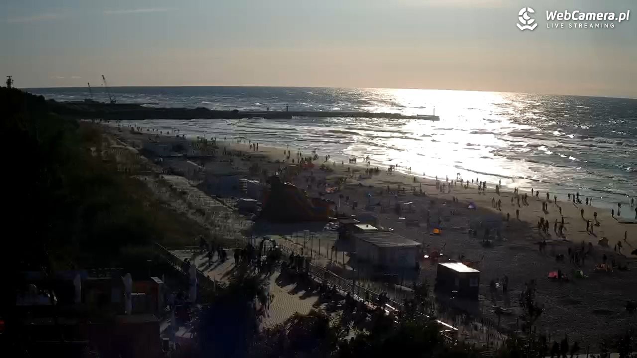 Łeba - widok na plażę - 21 lipiec 2026, 19:24