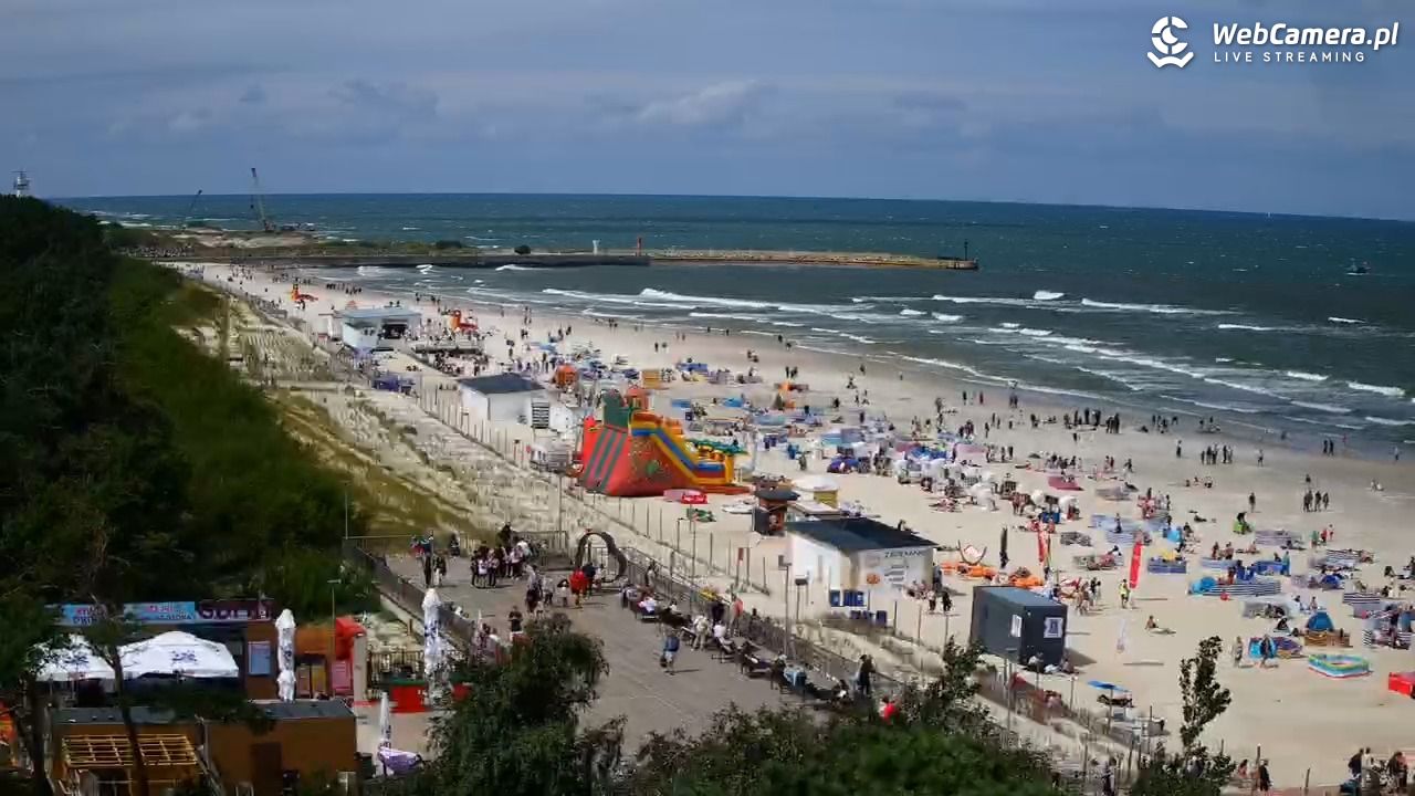 Łeba - widok na plażę - 22 lipiec 2026, 12:03