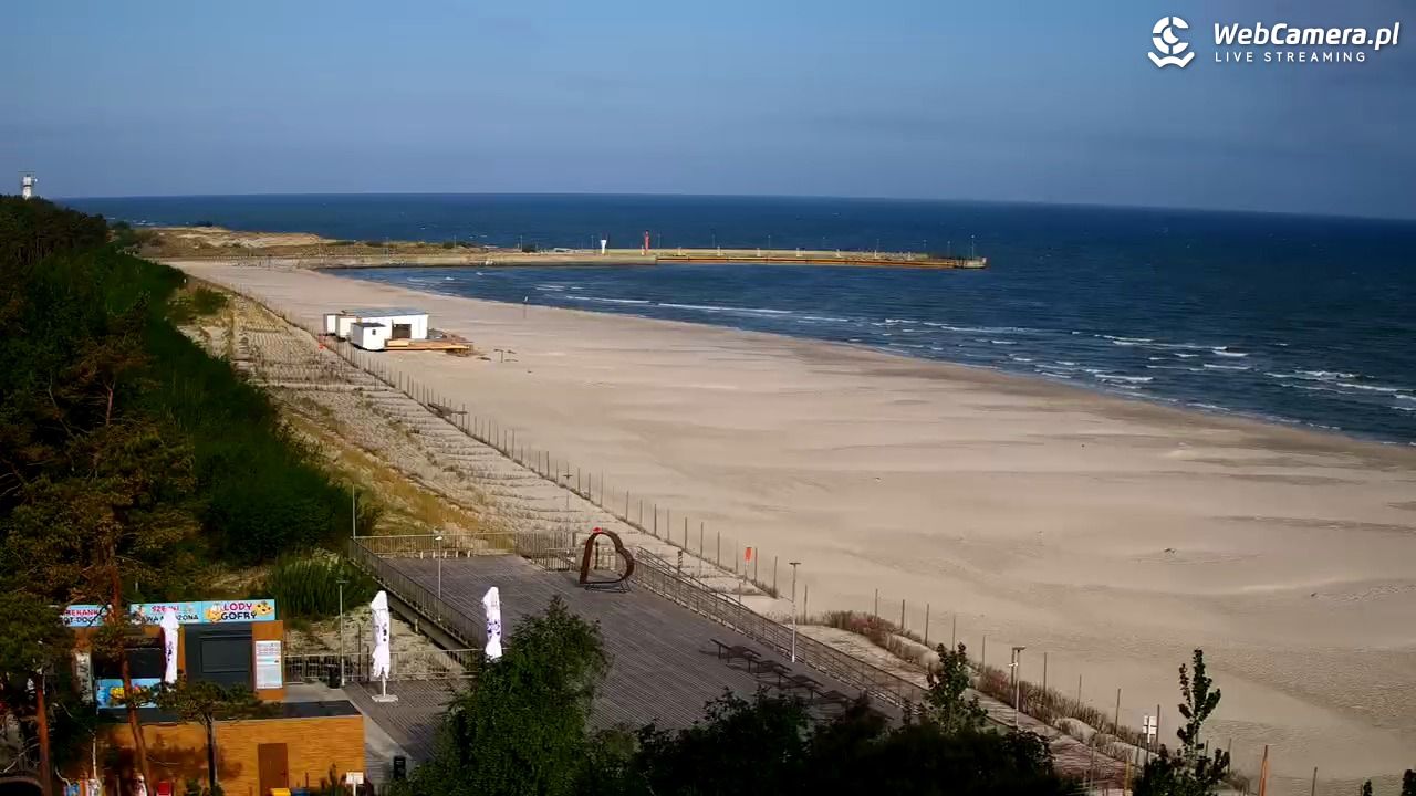 Łeba - widok na plażę - 31 maj 2026, 07:18