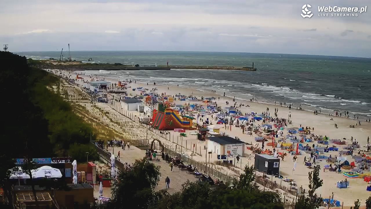 Łeba - widok na plażę - 22 lipiec 2026, 13:25