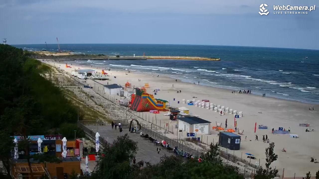 Łeba - widok na plażę - 22 lipiec 2026, 10:38