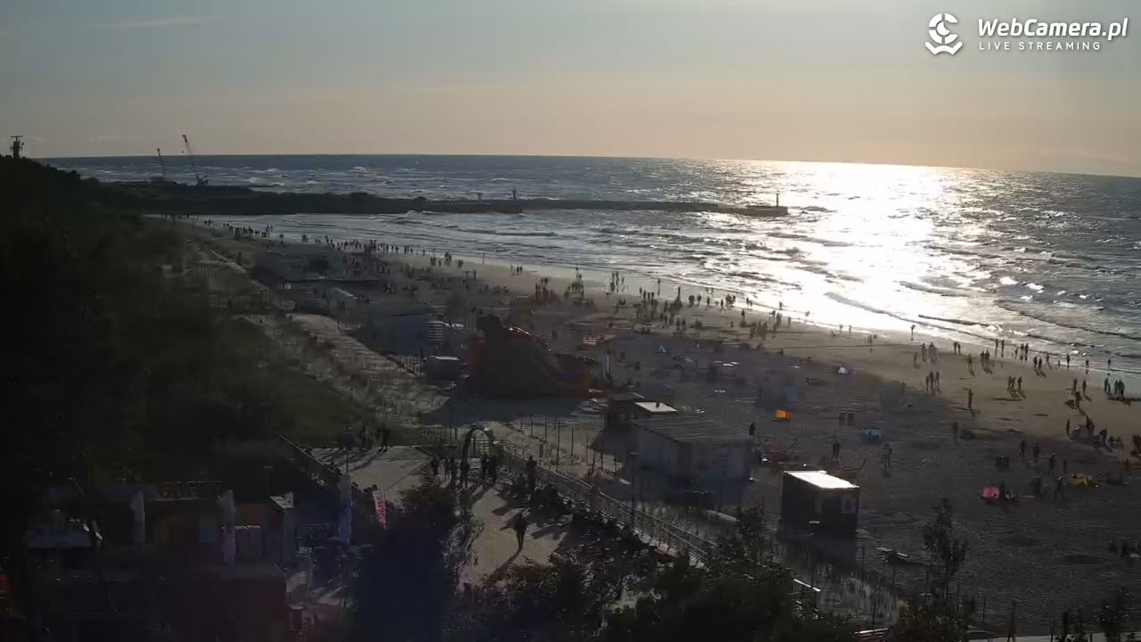 Łeba - widok na plażę - 21 lipiec 2026, 19:32