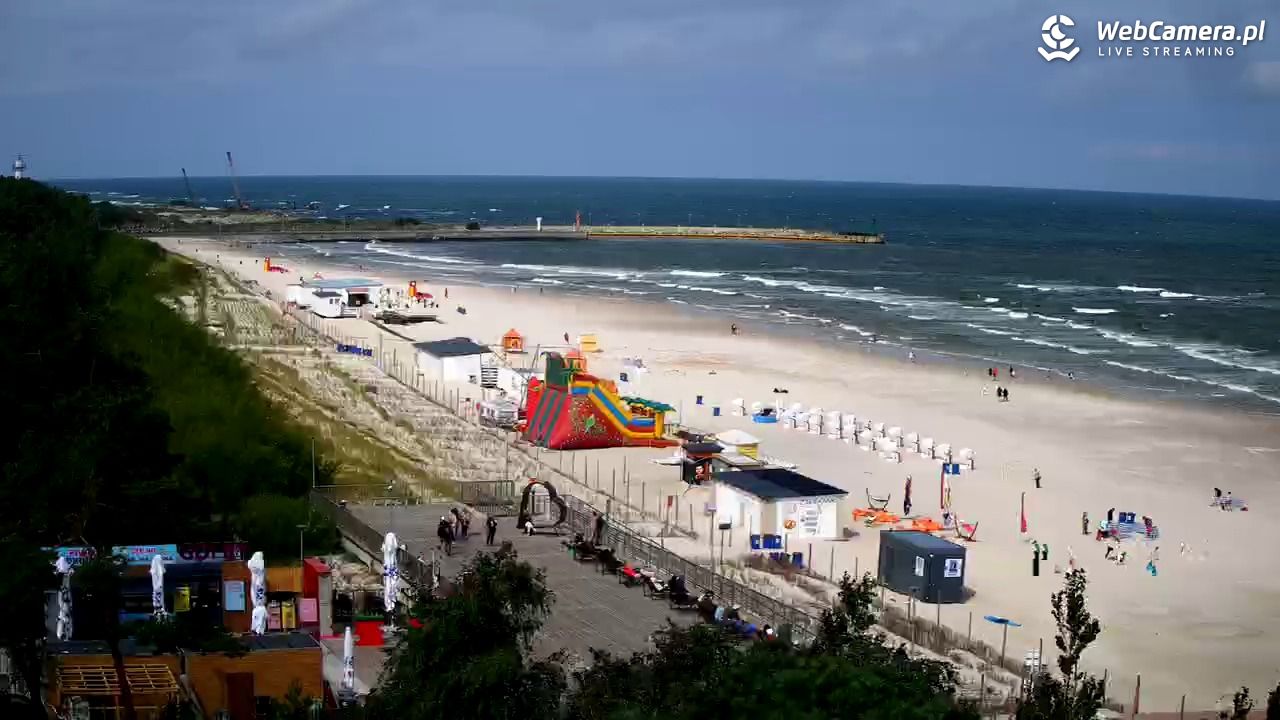 Łeba - widok na plażę - 22 lipiec 2026, 10:19